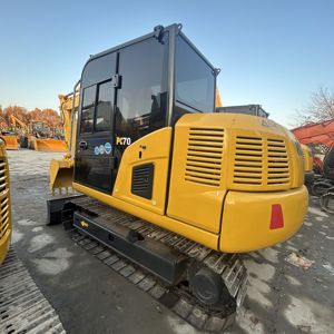 强力二手小松 PC70 7吨 48.5千瓦动力履带式挖掘机，用于建筑采矿，二手反铲小松 PC70 8 挖掘机 - Product Image 4