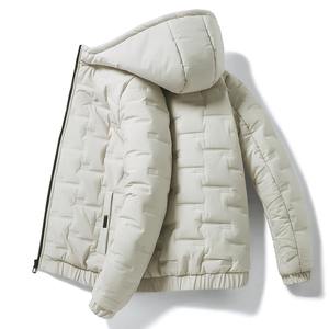 Veste d'hiver slim pour femme, style streetwear, col montant, coton épais, manteau tendance pour l'automne/hiver - Product Image 4