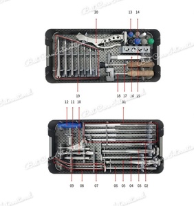 Juego de Instrumentos para Articulación de Cadera, Kit Quirúrgico Ortopédico Manual de Acero Inoxidable - Product Image 6