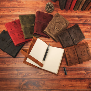 Diario de Cuero Personalizado con Signo Zodiacal, Diario Grabado, Cuaderno Personalizado, Regalo de Astrología, Grimoire Zodiacal, Diario de Sueños, Regalo para Ella - Product Image 2