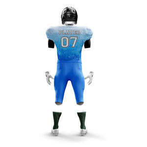 Conjuntos de Uniformes de Fútbol Americano Unisex W4G Personalizados, 100% Poliéster, Impresión por Transferencia de Calor, Transpirables, Tallas Grandes, Conjunto de Alta Calidad - Product Image 3