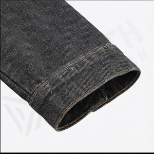 Veste en jean extensible de haute qualité, sur mesure, OEM, couleur personnalisée, nouvelle arrivée, technique de lavage à boutons, haut de gamme tendance pour femmes - Product Image 6