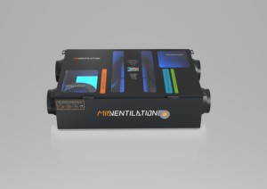 Unité ERV à moteur DC de 2000 m³/h avec filtres lavables et affichage de l'<span class=keywords><strong>humidité</strong></span> en temps réel, conçue pour les espaces de coworking - Product Image 2