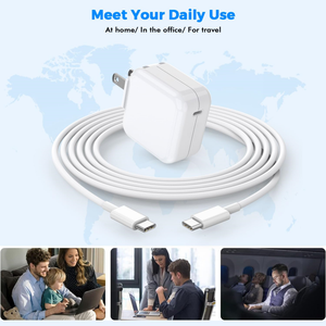 <span class=keywords><strong>Cargador</strong></span> <span class=keywords><strong>de</strong></span> Energía Tipo-C <span class=keywords><strong>de</strong></span> 30W para Apple, para <span class=keywords><strong>MacBook</strong></span> <span class=keywords><strong>Air</strong></span> A1882 A1532 A1932 MR2ALL/A, para iPhone/iPad - Product Image 6