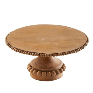 Support à gâteau rond en bois moderne Articles de décoration de gâteau pour la maison Support de décoration de gâteau Utilisation de mariage - Product Image 5