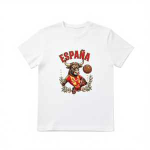 T-shirt Unisex 210GSM 100% Cotone Casual Compressa e Aderente Personalizzata con Stampa Serigrafica Taglia 2XL Pesante - Product Image 2