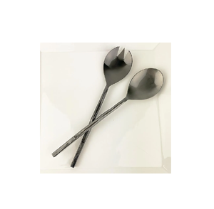 Cuillère de service à salade en acier inoxydable Grandes cuillères de service pour la maison et le restaurant au meilleur prix - Product Image 5