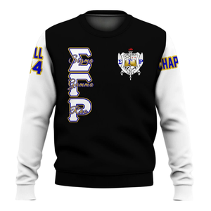 Sigma Gamma Rho เสื้อสเวตเตอร์คอกลมของผู้หญิง1922สีฟ้าทองเสื้อผ้าแบบสวมหัวผ้าฟลีซแบบพรีเมียมของขวัญสำหรับฤดูหนาว - Product Image 1