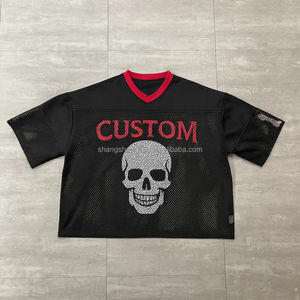 Camiseta Urbana Personalizada 100% Algodón, Corte Holgado y Amplio, Impresión DTG, Diseño Jumbo con Gráficos, Remaches y Efecto Desgastado - Product Image 2