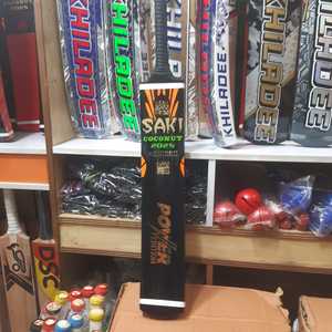 Batte de cricket Saki Power Edition originale en bois de coco pour le sport - Product Image 1