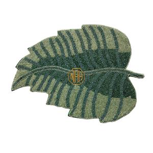 2026 Trending Custom Resin Drink Beads Simple <b>Desktop</b> Decorative Beaded Place <b>Mats</b> Set for Food Services & Catering - Product Image 1