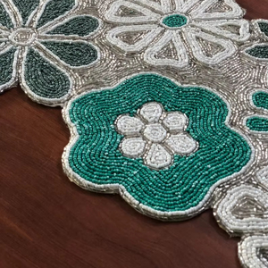 Beaded <b>Table</b> <b>Placemat</b> - Product Image 1