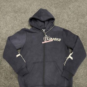 เสื้อฮู้ดผ้าฝ้ายฟอกสีกรดสำหรับผู้ชายเสื้อมีฮู้ดผ้าซักแบบโอเวอร์ไซส์พิมพ์ลายโลโก้แบบกำหนดเอง - Product Image 5