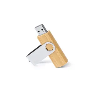 Clé USB OTG personnalisée en peuplier pour gadgets promotionnels sur mesure - Product Image 2