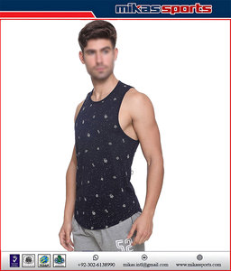 เสื้อกล้ามใส่ออกกำลังกายสำหรับผู้ชายเสื้อกล้ามเล่นกีฬาทำจากไม้ไผ่แห้งเร็วติดโลโก้ได้ตามต้องการ - Product Image 3