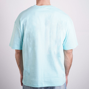 เสื้อยืดพิมพ์ลายสำหรับฟิตเนสผู้ชายเสื้อพิมพ์ลายสำหรับฟิตเนสผ้าฝ้าย100 - Product Image 3