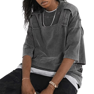 Camisetas pesadas de talla grande para hombre, camisetas para mujer, camiseta lisa, camiseta de gran tamaño, camisetas de talla grande para hombre - Product Image 4