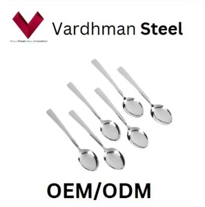 Cuchara de té y café de acero inoxidable con logotipo personalizado, cucharas de cena de grado alimenticio con mango largo para uso doméstico, ocasión de fiesta, 15ml - Product Image 5