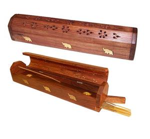 Venta al por mayor de madera incienso titular Mubkhar Bakhoor incienso titular quemadores con productos de venta caliente - Product Image 5