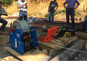 Enregistrement géophysique JDX-2Dr SP /Gamma/Résistivité apparente Enregistreur de puits d'eau Mini treuil à vendre - Product Image 6