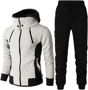 Vêtements de sport unisexes sur mesure Nik-e tech en gros, ensembles de survêtement en molleton technique à col montant, survêtement d'entraînement d'hiver pour la salle de sport - Product Image 3