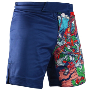 Custom New Style MMA <b>Shorts</b> High Quality Wholesale High Stretch Martial Arts <b>Grappling</b> Kickboxing Unisex OEM Lightweight Quick - Product Image 1