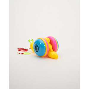 Perfect <b>Pull</b> <b>Along</b> Snail <b>Toy</b> with Musical Feature Educational Plastic <b>Toy</b> for Kids Playtime Fun - Product Image 3