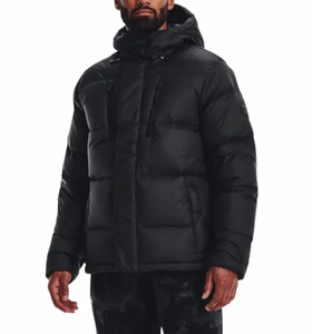 Chaqueta Acolchada de Lona Ultra Cálida para Hombre, con Capucha, Resistente al Viento, Impermeable, Transpirable, Corte Holgado, para Invierno y Actividades al Aire Libre - Product Image 1