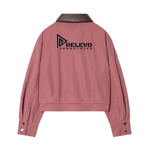 PU Leather <b>Jacket</b> Women Modern Casual Style <b>Slim</b> <b>Fit</b> Fashion Outerwear Comfortable Daily Wear Front Logo Autumn - Product Image 6