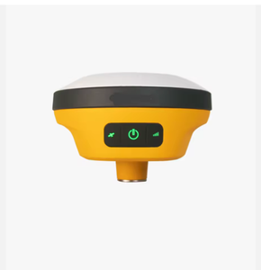 ระบบ V200 GNSS RTK เครื่องมือไฟฟ้าไร้สายสีเหลืองพร้อมไฟแสดงสถานะสีเขียว ดีไซน์น้ำหนักเบา - Product Image 1