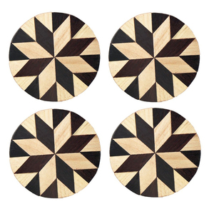 Posavasos de madera de la mejor calidad con diseño elegante, decoración del hogar para cocina y mesa, posavasos de madera de mango de acacia y nogal - Product Image 5