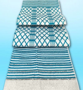 Tela de algodón tejida jacquard Kente auténtica de 51 pulgadas de ancho, diseño de moda de ropa cultural textil elegante, herencia tradicional - Product Image 2