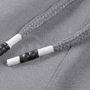 Ensembles de survêtement en coton pour hommes en gros, écologiques, adaptés à la saison hivernale, légers, manches longues, motif uni - Product Image 4