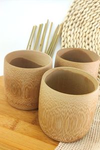 ถ้วยชาไม้ไผ่เวียดนามถ้วยกาแฟถ้วยไม้ไผ่สำหรับดื่ม - Product Image 3