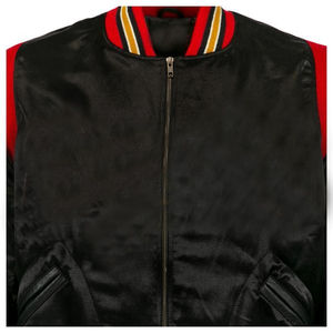 แจ็กเก็ตซาตินทีมใหม่สำหรับนักศึกษาแจ็คเก็ตผ้าซาตินแฟชั่นใหม่2025ฤดูหนาวออกแบบได้ตามที่ต้องการ - Product Image 3