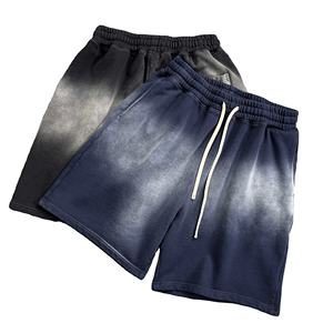 Nouvelle Collection Été 2026 – Ensemble T-shirt Manches Courtes et Short Homme 430 g/m² Personnalisé, Coupe Oversize, Style Vintage Délavé à l'Acide, 100% Coton - Product Image 2