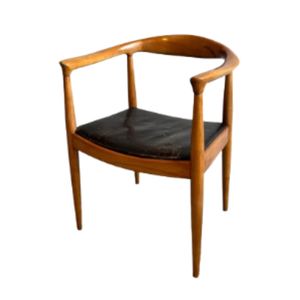 Chaises de salle à manger inclinables modernes avec des cadres en teck ancien durable et des sièges rembourrés en mousse confortables pour les villas et les écoles - Product Image 1