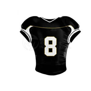 ชุดอเมริกันฟุตบอลสไตล์ต่างสีพื้นเสื้ออเมริกันฟุตบอลแห้งเร็วชุดอเมริกันฟุตบอลแบบอเมริกันใส่สบาย - Product Image 5