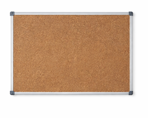 กระดานไม้ก๊อกกรอบอลูมิเนียมติดผนัง กระดานประกาศ แผงแสดงข้อความ สำหรับใช้ในสำนักงาน โรงเรียน บ้าน - Product Image 2