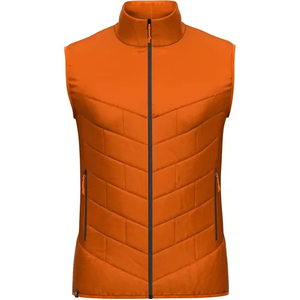 Gilet Softshell décontracté pour hommes OEM Veste coupe-vent Bodywarmer d'hiver avec vêtements d'extérieur en laine et caractéristique imperméable - Product Image 3