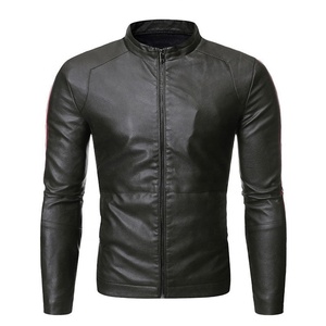 Chaqueta de Cuero Resistente al Agua de Alta Calidad para Hombre, Proveedor Directo de Fábrica, Color y Diseño Personalizados para Invierno - Product Image 6