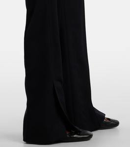 Pantalones de chándal Acampanados para mujer de primera calidad, pantalones de yoga informales, fabricantes OEM ODM MOQ con acabado elegante - Product Image 4