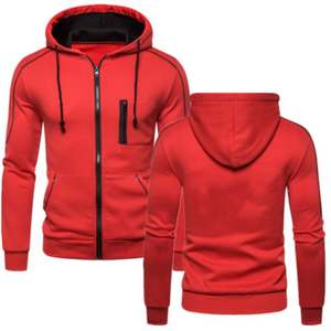 Sudaderas con Capucha de Felpa Gruesa de Calidad OEM al por Mayor, Diseño 2026, Impresión de Logotipo Personalizado, Sudaderas Extra Grandes para Hombre, Sudaderas con Cierre - Product Image 2