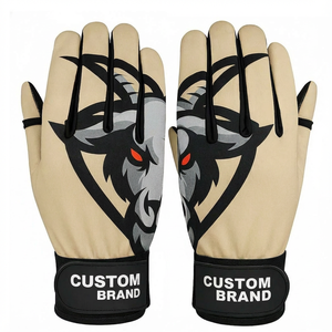 Gants de frappe de baseball et de softball OEM en gros, personnalisables avec impression de logo et marque, paume adhérente, évacuation de l'humidité, faible MOQ - Product Image 5