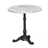 Base de Mesa de Comedor Redonda Plegable de Hierro Fundido, Estilo Rústico Moderno, para Hogar, Hotel, Almacén, Taller o Entrada - Mueble Metálico Resistente