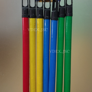 Plastic <b>Broom</b> Stick <b>With</b> Eucalyptus <b>Handle</b> and PVC Coated Wholesale <b>Broom</b> Stick Natural <b>Broom</b> Stick Eco Friendly - Product Image 2