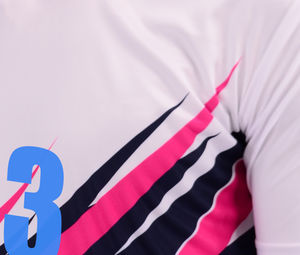 ชุดฟุตบอลผ้าควบคุมชุดทีมฟุตบอลผ้าโพลีเอสเตอร์ออกแบบได้ตามต้องการเครื่องแบบตัดอัตโนมัติ - Product Image 3