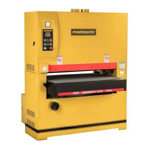 Lijadora de Banda de 43 Pulgadas de Ancho, 25 HP, 230/460V, Trifásica, para Lijar Madera y Metal, Uso Industrial y Bricolaje, Aplicación Automotriz, Voltaje Nominal de 220V - Product Image 1