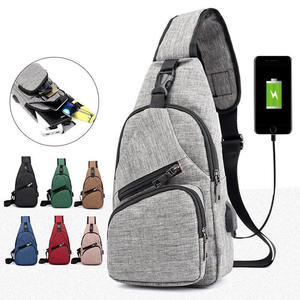 Customizable Lightweight Crossbody Sling <b>Backpack</b> <b>Waterproof</b> Mobile Phone Side Bag <b>for</b> <b>Men</b> and Women With Polyester Lining - Product Image 6