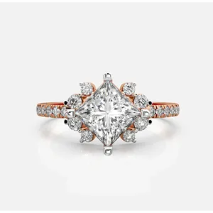 แหวนเพชร Starlight Diamond Ring - แหวนเพชรทรงคลาสสิคสำหรับผู้หญิง - Product Image 1